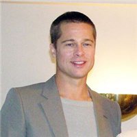 布拉德皮特头像高清图片大全_名人布拉德皮特真实头像大图下载