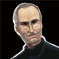 乔布斯头像高清图片大全_苹果创始人乔布斯真人头像大图下载