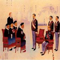 李鸿章头像高清图片大全_名人李鸿章素描头像大图下载