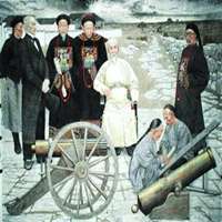 李鸿章头像高清图片大全_名人李鸿章素描头像大图下载