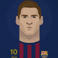 梅西头像高清图片大全_名人梅西真人头像大图下载