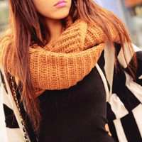 唯美围巾头像图片大全