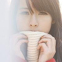 唯美围巾头像图片大全