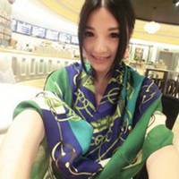 唯美围巾头像图片大全