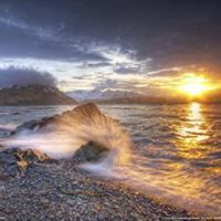 唯美日出太阳头像图片