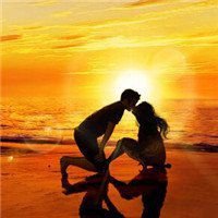 唯美浪漫黄昏时刻头像