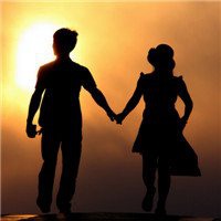 唯美浪漫黄昏时刻头像