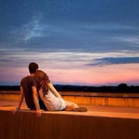 唯美浪漫黄昏时刻头像