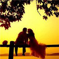 唯美浪漫黄昏时刻头像