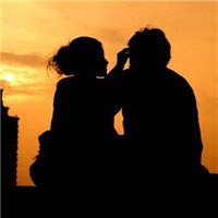 唯美浪漫黄昏时刻头像