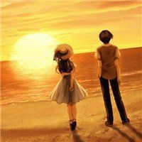 唯美浪漫黄昏时刻头像