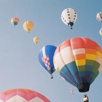 唯美热气球头像
