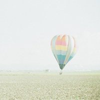 唯美热气球头像