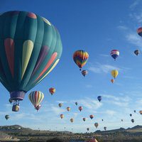 唯美热气球头像