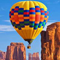 唯美热气球头像