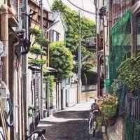 唯美街景图片头像