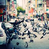 唯美街景图片头像