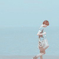 唯美远景男生头像