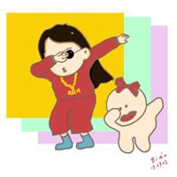 嘻哈头像女动漫图片