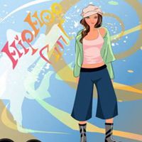 嘻哈头像女动漫图片