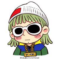 嘻哈头像女动漫图片