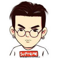 嘻哈头像男动漫图片