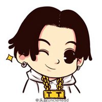 嘻哈头像男动漫图片