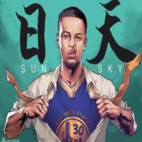 库里微信头像 NBA球星库里高清头像图片