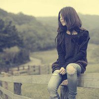 微信一个人孤独女人头像