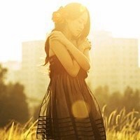 微信一个人孤独女人头像