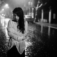 微信一个人孤独女人头像