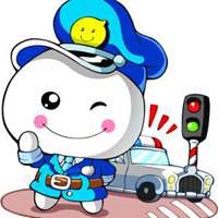 微信交通警察交警头像