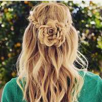 微信卷发头像女生 时尚好看女孩子卷发头像