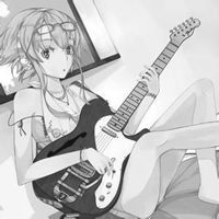 微信吉他头像图片 弹吉他唯美浪漫头像