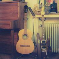 微信吉他头像图片 弹吉他唯美浪漫头像