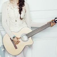 微信吉他头像图片 弹吉他唯美浪漫头像