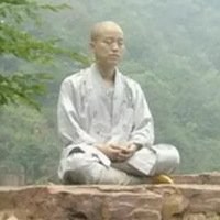 微信头像和尚打坐头像