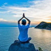 微信头像和尚打坐头像