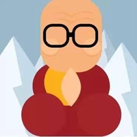 微信头像和尚打坐头像