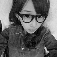 微信头像女生戴眼镜框