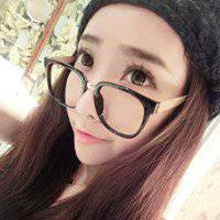 微信头像女生戴眼镜框