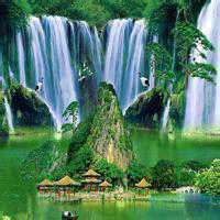 微信山水树林头像