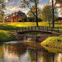 微信山水树林头像