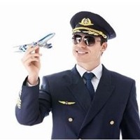 微信帅气飞行员头像