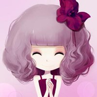 微信花花姑娘头像 卡通好看花花姑娘头像