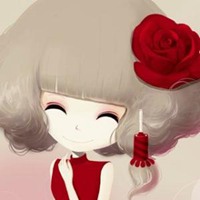 微信花花姑娘头像 卡通好看花花姑娘头像