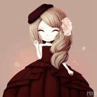 微信花花姑娘头像 卡通好看花花姑娘头像