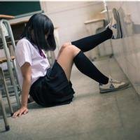 女生头像校园风穿校服_小清新校服控清纯女生头像