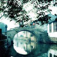 小桥流水头像_有意境的田园风格小桥流水人家头像