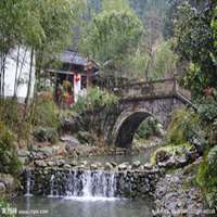 小桥流水头像_有意境的田园风格小桥流水人家头像